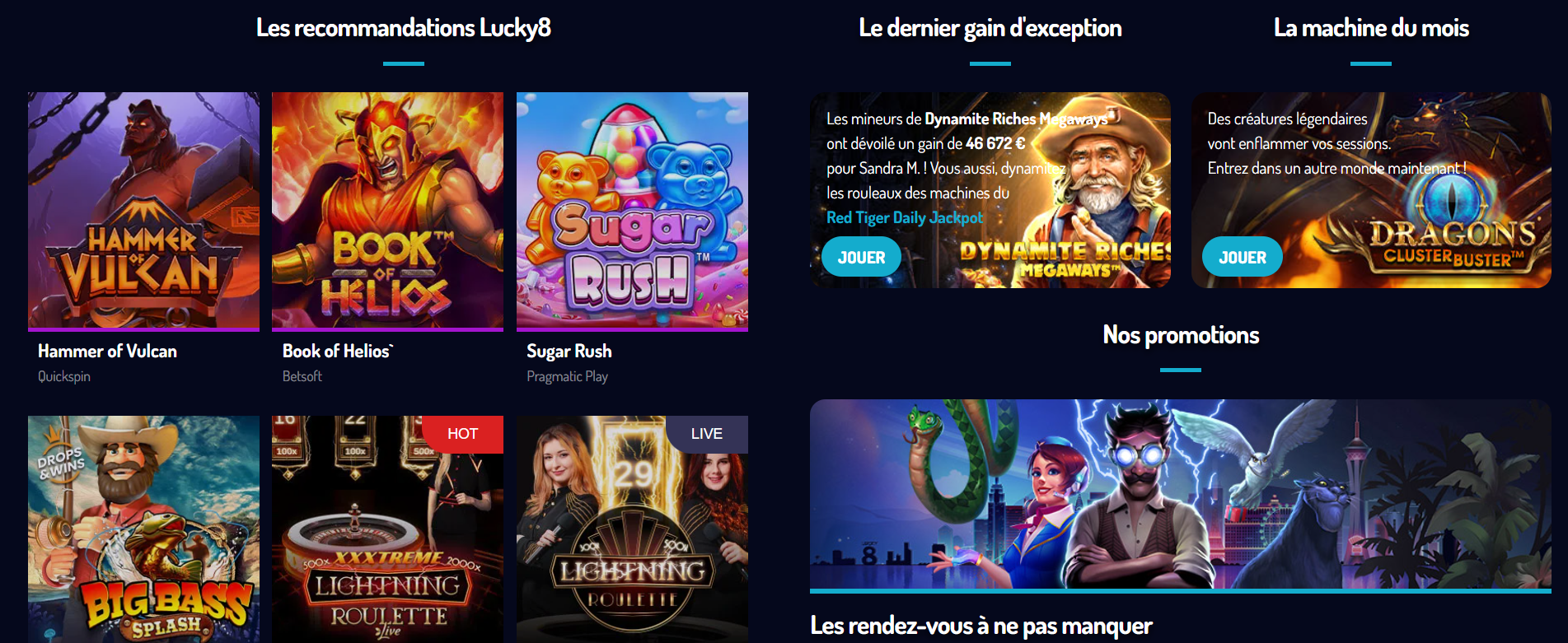 Lucky 8 casino